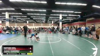 77-79 lbs Round 1 - Matthew Neal, Legacy Wrestling Club vs Mariah Vanderbilt, Spring Klein Wrestling Club