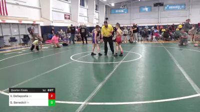 80-M lbs Quarterfinal - Van Dellaposta, OH vs Grant Benedict, PA