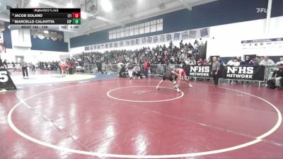 138 lbs Quarterfinal - Marcello Calavitta, Esperanza vs Jacob Solano, Etiwanda