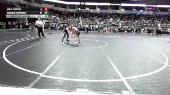 98 lbs Round Of 32 - Kira Owens, Lee Summit North Broncos vs Wendie Ramirez, Big Dog Grappling Academy