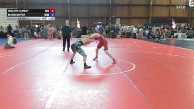 160A lbs Rr Rnd 1 - William Ackley, Gorilla Grapplers Inc vs Jakub Mayer, Germany