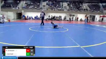 65 lbs Semis (4 Team) - Hudson Driessen, Canby vs Ivan Getchell, Maple River/United South Central