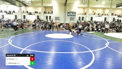 113 lbs Round Of 32 - Drew Hickey, Bristol County/Dighton Rehoboth vs Louai Alsharabi, Middletown