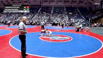 113-1A 5th Place Match - Bryson Rutledge, Chattooga vs DaMontae Holland, McIntosh County Academy