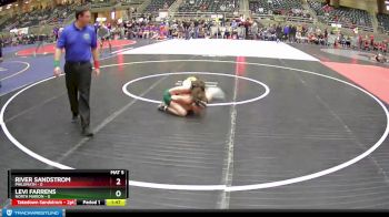 108 lbs Semis (4 Team) - River Sandstrom, Philomath vs Levi Farrens, North Marion