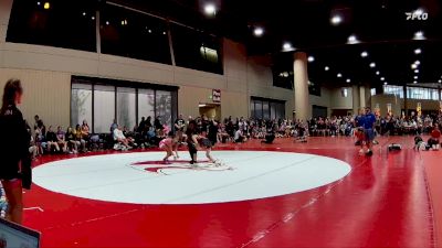 92 lbs Quarterfinals (8 Team) - Rylee Beville, Elevation WC vs Kennedi Hollier, Alabama Elite Black