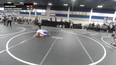126 lbs Round Of 16 - James Moore, Stout Wr Ac vs Raymond Contreras, Riverside Submission