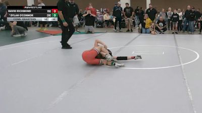 86 lbs Cons. Quarters - David Richmond, Vici Wrestling Club vs Dylan O'Connor, Cardinal Wrestling Club