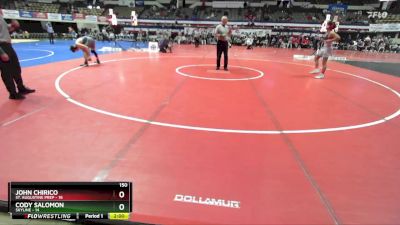 150 lbs Quarters & Wb (16 Team) - Cody Salomon, Skyline vs John Chirico, St. Augustine Prep