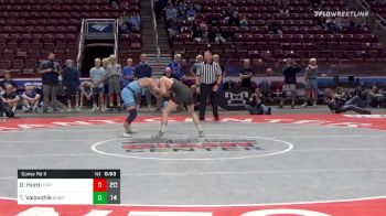 126 lbs Consolation - Derek Hurd, Corry Area Hs vs Trent Valovchik, Burrell Hs