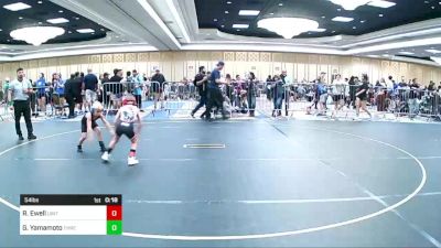 54 lbs 5th Place - Roman Ewell, Uintah WC vs Gage Yamamoto, Threshold WC