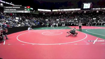 126 lbs Champ. Round 1 - Dane Whitling, HDH1 vs Vincenzo Busdeker, Unattached