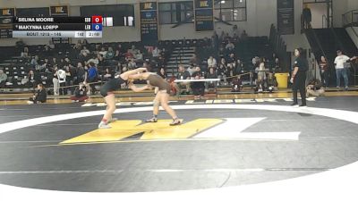 145 lbs 3rd Place Match - Selina Moore, East Stroudsburg University vs Makynna Loepp, Lehigh