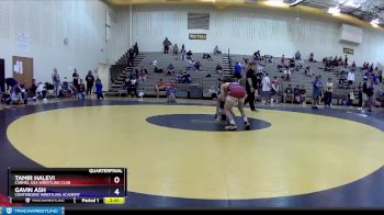 113 lbs Quarterfinal - Tamir Halevi, Carmel USA Wrestling Club vs Gavin Ash, Contenders Wrestling Academy