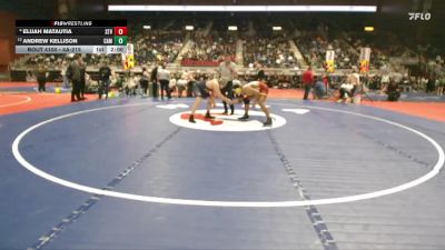 4A-215 lbs Champ. Round 1 - Andrew Kellison, Campbell County vs Elijah Matautia, Star Valley