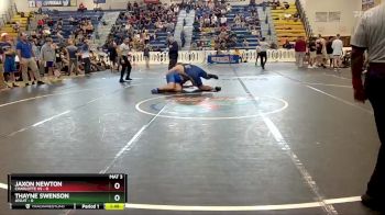 285 lbs Quarterfinals (8 Team) - Thayne Swenson, Jesuit vs Jaxon Newton, Charlotte Hs