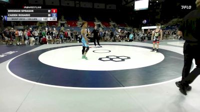 138 lbs Cons. Rd Of 64 - Jack Bronte, CA vs Chase Creque, TN