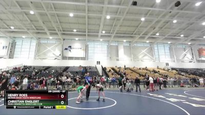 87 lbs Cons. Round 3 - Henry Roes, Beaver River Youth Wrestling vs Christian Englert, Rush-Henrietta Wrestling Club