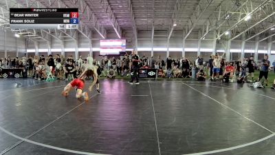 126 lbs Cons. Round 3 - Bear Winter, Utah vs Frank Soliz, Nevada