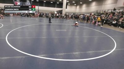 80 lbs Cons. Quarters - Rylan Halverson, Moyer Elite Wrestling vs Cameron Smith, Burnett Trained Wrestling