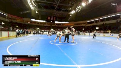 190 lbs Quarterfinal - Levi Mohler, Walden Grove vs Jaxon Hamilton, Casteel