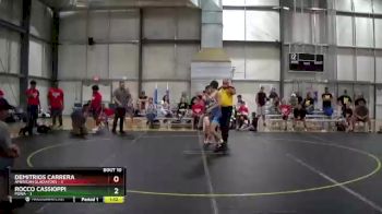 100 lbs Round 4 (6 Team) - Rocco Cassioppi, POWA vs Demitrios Carrera, American Gladiators