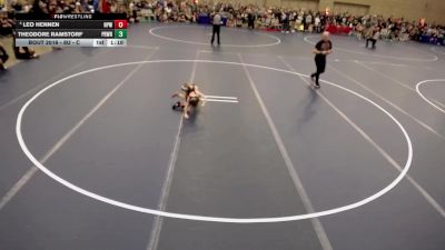 8U - C Champ. Round 1 - Aubrey Goth, Summit Wrestling Academy vs Cullen Newstrom, Moundsview Mustangs