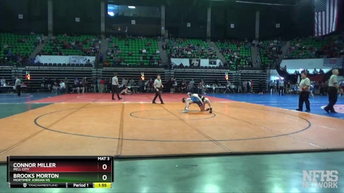 106 lbs Quarterfinal - Connor Miller, Pell City vs Brooks Morton ...