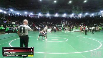 157 lbs Champ. Round 1 - Daniel Adams, Indianapolis Bishop Chatard vs James Bond, Tri