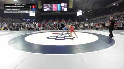 120 lbs Cons. Sub-rd Of 16 - Oleksandr Havrylkiv, IL vs Wyatt Spencer, PA