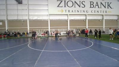 190 lbs Cons. Round 2 - Isaac Liechty, Bountiful vs Trexton Nicoll, Canyon View