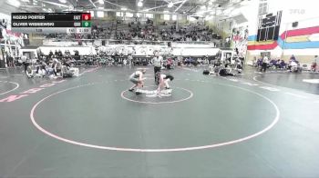 138 lbs Quarters & 1st Wb (16 Team) - Kozad Porter, Cheyenne East vs Oliver Wisniewski, Green River