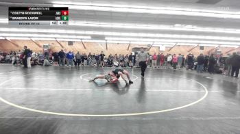 135 lbs Round Of 16 - Coltyn Rockwell, Jersey Shore vs Braedyn Lazor, Ashland