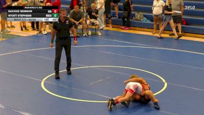 64/68 Round 4 - Wyatt Stephens, Wilson Wrestling Club NY vs Daxxus Bennion, Unattached
