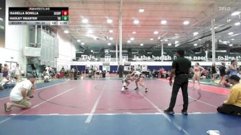 115 lbs Rr Rnd 1 - Isabella Bonilla, Scorpions - Girls vs Hadley Heaster, Triumph Trained - Girls