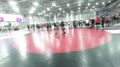 84 lbs Cons. Round 1 - Isaac Ayala, Tri-Town Bullyz Wrestling vs Calvin Paull, Outlaw Wrestling Club