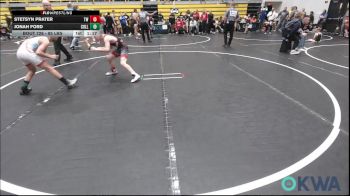85 lbs Quarterfinal - Stetsyn Prater, Tuttle Wrestling vs Jonah Ford, Collinsville Cardinal Youth Wrestling