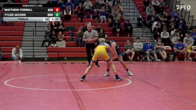 121 lbs Final - Matthew Fernell, Derry vs Tyler Jacobs, Burrell