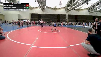 101 lbs Rr Rnd 3 - Arjan Singh, CT Tugman vs Nathaniel Edson, New England Gold ES