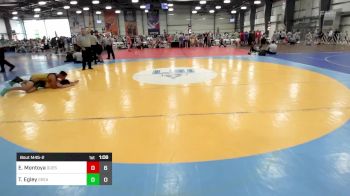 113 lbs Rr Rnd 2 - Ejiro Montoya, Quest School Of Wrestling vs Thomas Egley, Great Bridge