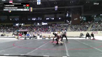 126 lbs Champ. Round 1 - Logan Rowe, Scott County vs Braydan Blevins, Simon Kenton