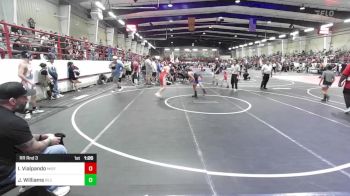 156 lbs Rr Rnd 3 - Isaiah Vialpando, Misfits vs Jaykob Williams, Rez Wrestling