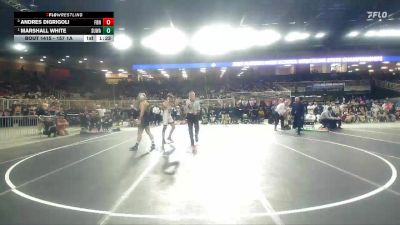 157 1A 1st Place Match - Marshall White, Suwannee vs Andres DiGrigoli, First Baptist (Naples)