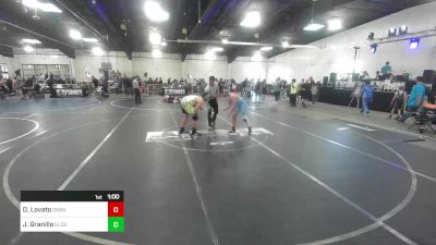 Consolation - Darius Lovato, Grant County Elite vs Jude Granillo, Eldorado Jr. Wrestling