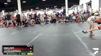 72 lbs Round 3 (8 Team) - Colton Louderback, PA Alliance Red vs Colin Logue, Turks Head