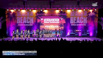 CDX Elite - Code Black [2026 L3 Junior - D2 - Medium Day 2] 2026 ACDA Reach the Beach All Star Grand Nationals - DII