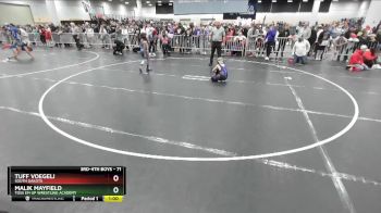 71 lbs Cons. Round 2 - Tuff Voegeli, South Dakota vs Malik Mayfield, Toss Em Up Wrestling Academy