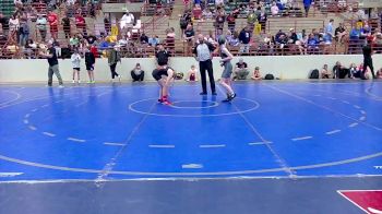 95 lbs Quarterfinal - Gracie Martin, Morris Fitness Wrestling Club vs Serene Parsons, Walnut Grove Wrestling Club