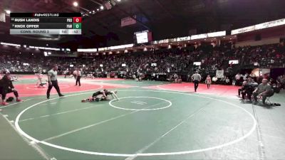 80 lbs Cons. Round 2 - Rush Landis, PROA vs Knox Opfer, PAW3