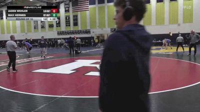 165 lbs Round Of 16 - Jaden Wehler, Clarion-Unattached vs Max Hermes, Rutgers-Unattached